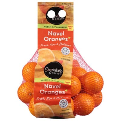 Navel Oranges Prepacked Bag