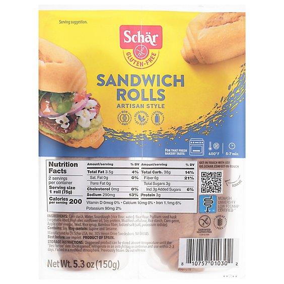 Is it Shellfish Free? Schär Artisan Style Sandwich Rolls