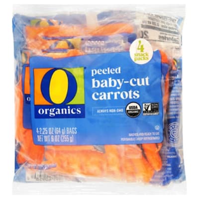 O Organics Snack Pack Carrots