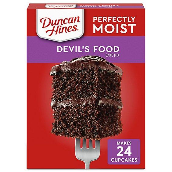 Is it Pescatarian? Duncan Hines Perfectly Moist Devils Food Cake Mix