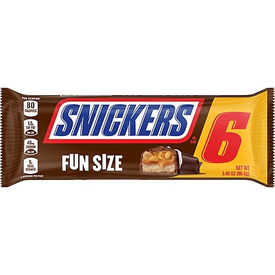 Is it Vegetarian? Snickers Fun Size Chocolate Candy Bars