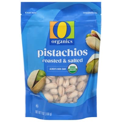 O Organics Organic Pistachios Roasted & Salted