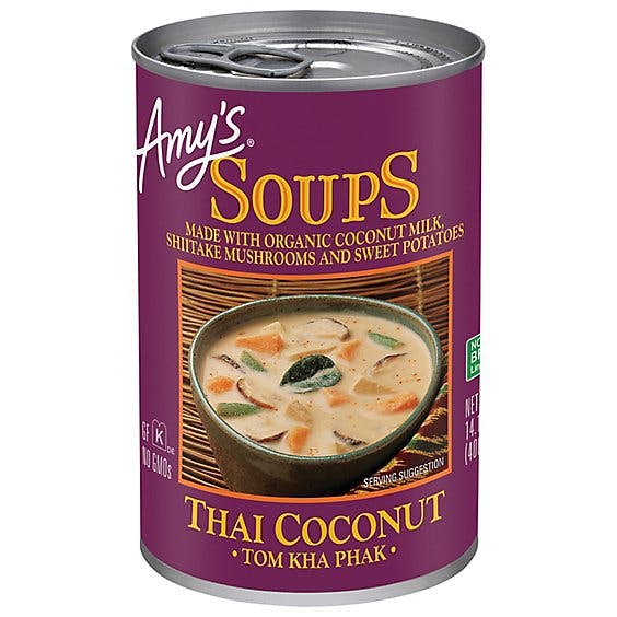 Is it Tree Nut Free? Amy's Kitchen Thai Coconut Soup