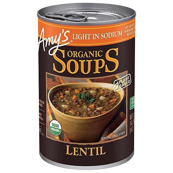 Is it Corn Free? Amy's Kitchen Organic Light In Sodium Lentil Soup