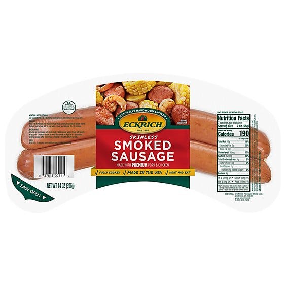 Is it Fish Free? Eckrich Skinless Smoked Sausage