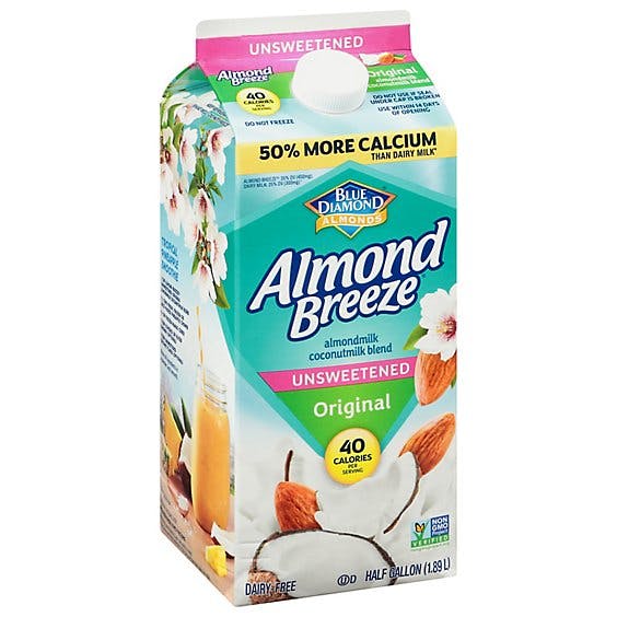 Is it Milk Free? Almond Breeze Unsweetened Almond Coconut Milk Blend