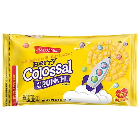 Is it Vegan? Malt-o-meal Cereal Berry Colossal Crunch