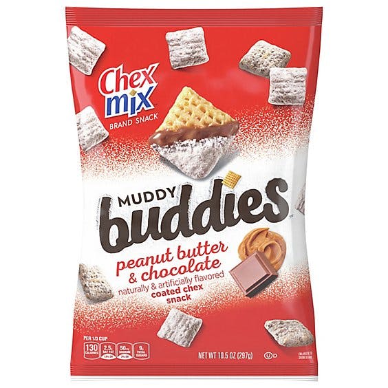 Is it Soy Free? Chex Mix Muddy Buddies Snack Mix Peanut Butter & Chocolate