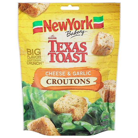 Is it Dairy Free? New York The Original Texas Toast Croutons Cheese & Garlic