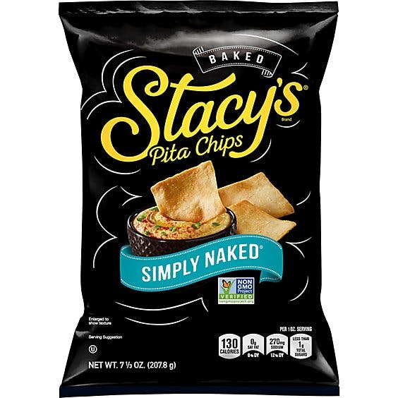 Is it Vegetarian? Stacy's Simply Naked Baked Pita Chips Snacks