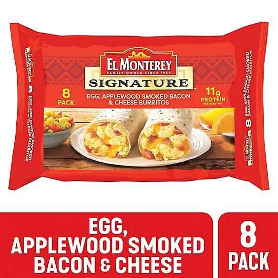 Is it Soy Free? El Monterey Signature Egg Applewood Smoked Bacon & Cheese Breakfast Burritos