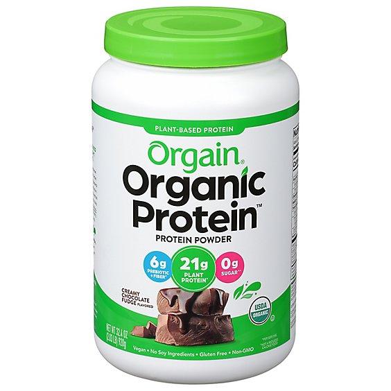 Is it Vegetarian? Orgain Organic Protein Powder Creamy Chocolate Fudge