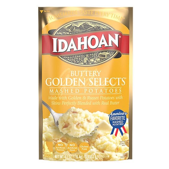 Is it Vegan? Idahoan Buttery Golden Selects Mashed Potatoes