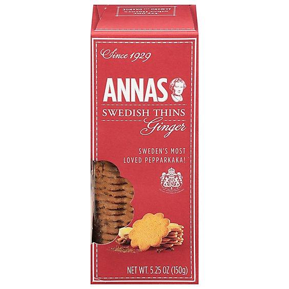 Is it Tree Nut Free? Annas Thins Swedish Ginger