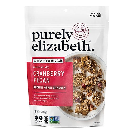 Is it Egg Free? Purely Elizabeth Granola Ancient Grain Cranberry Pecan Pouch