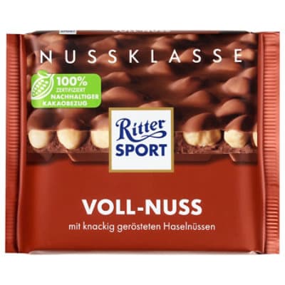 Is it Lupin Free? Ritter Sport Milk Chocolate With Whole Hazelnuts