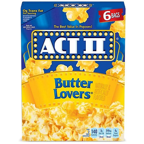 Is it Macadamia Free? Act Ii Butter Lovers Microwave Popcorn