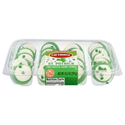 Cookie Mini Frosted Sugar St. Patricks