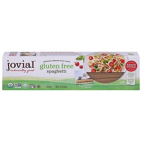 Is it Peanut Free? Jovial 100% Organic Brown Rice Gluten Free Pasta Spaghetti