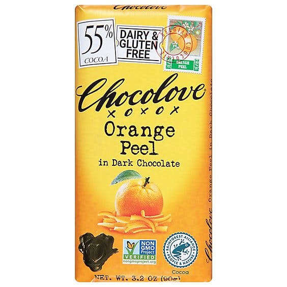 Is it Milk Free? Chocolove Orange Peel In Dark Chocolate