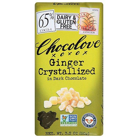 Is it Shellfish Free? Chocolove Ginger Crystallized In Dark Chocolate