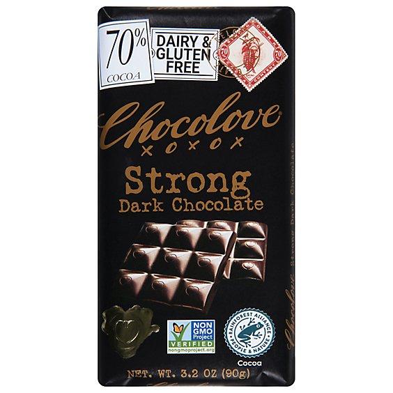 Is it Milk Free? Chocolove Chocolove Chocolate Bar Dark Chocolate Strong