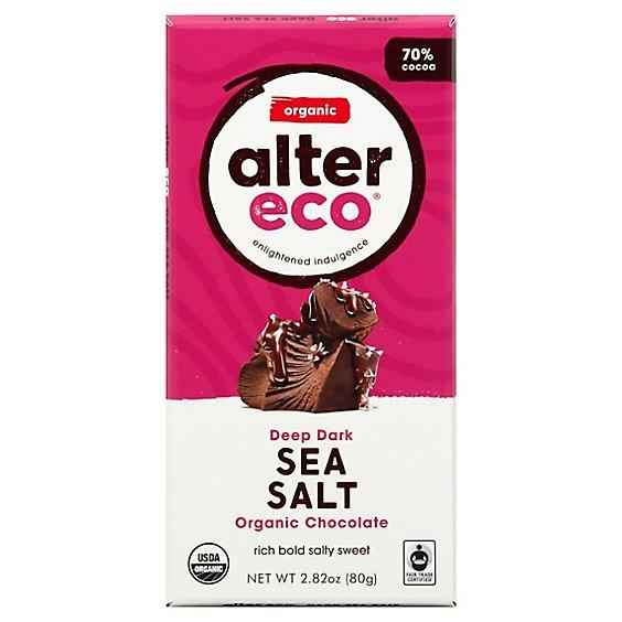 Is it Pescatarian? Alter Eco Sea Salt Deep Dark Organic Chocolate