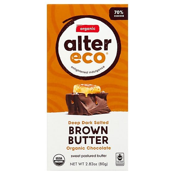 Is it Tree Nut Free? Alter Eco Organic Brown Butter 70% Cacao Dark Chocolate