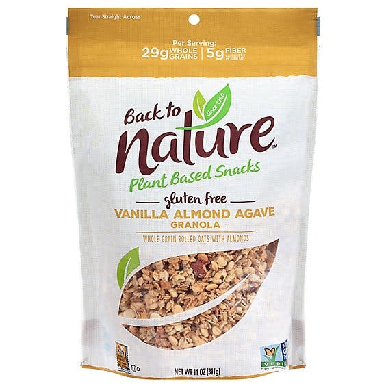Is it Gluten Free? Back To Nature Granola Vanilla Almond