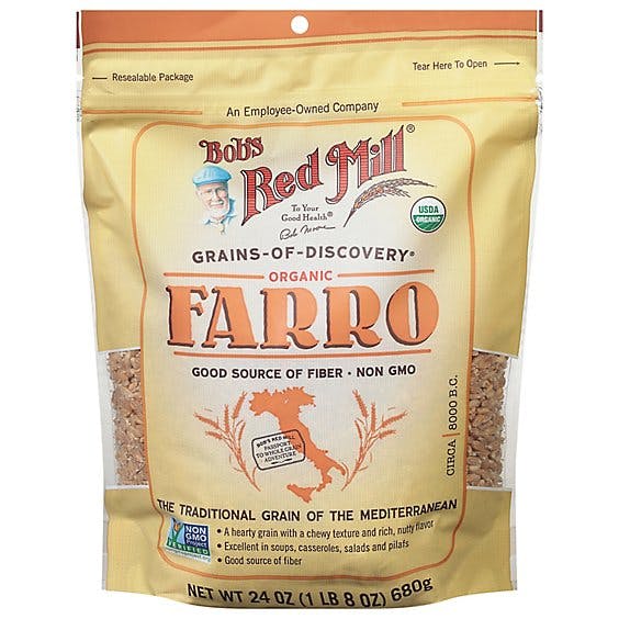 Is it Lactose Free? Bob's Red Mill Organic Farro