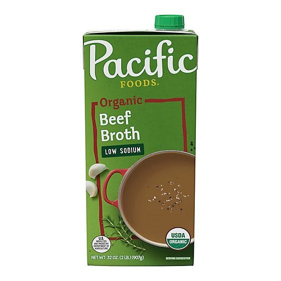 Is it Low FODMAP? Pacific Foods Organic Low Sodium Beef Broth