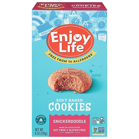 Is it Pescatarian? Enjoy Life Cookies Soft Baked Snickerdoodle