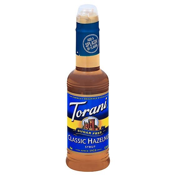 Torani Sugar Free Hazelnut Syrup