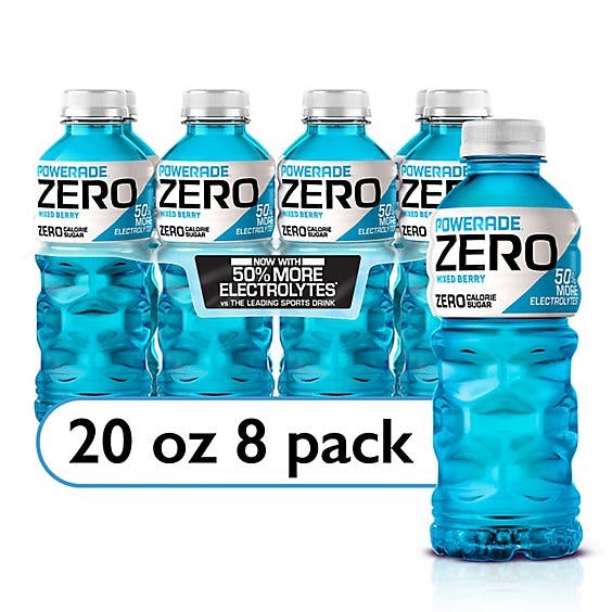 Is it Soy Free? Powerade Zero Sugar Mixed Berry Sports Drink