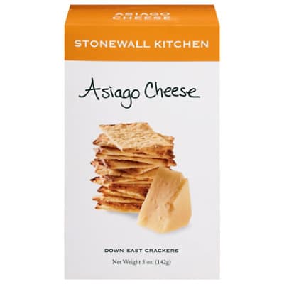 Stonewall Kitchen Crackers Down East Asiago Cheese