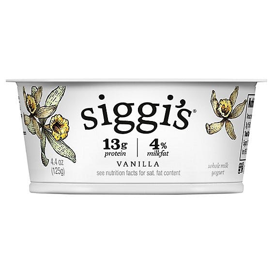 Is it Low FODMAP? Siggi's 4% Vanilla Skyr Yogurt