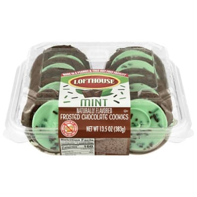 Bakery Cookies Frosted Mint Chocolate