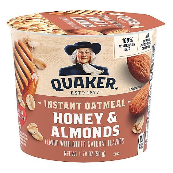 Is it Pescatarian? Quaker Instant Oatmeal, Honey And Almond