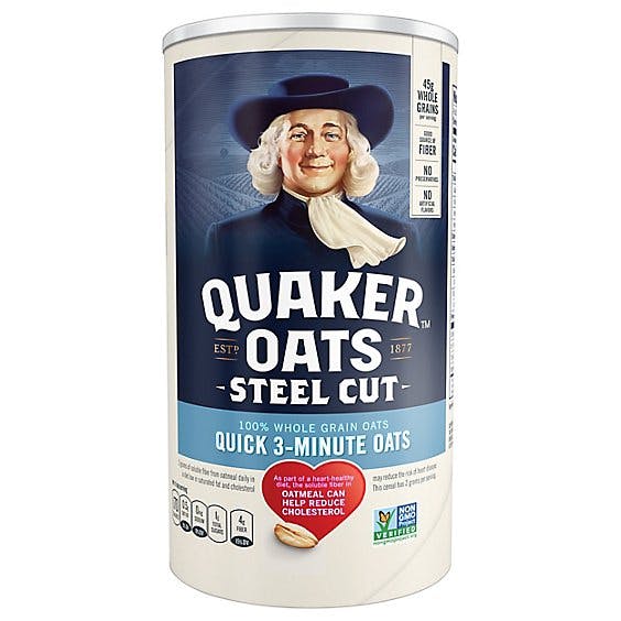 Is it Vegetarian? Quaker Steel Cut Oats Quick 3-minute - Low Fodmap Certified