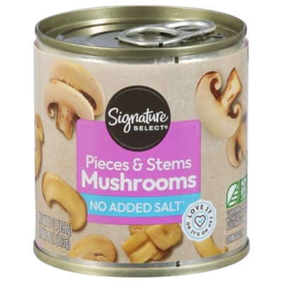 Signature Select Mushrooms Pieces & Stems No Salt Added