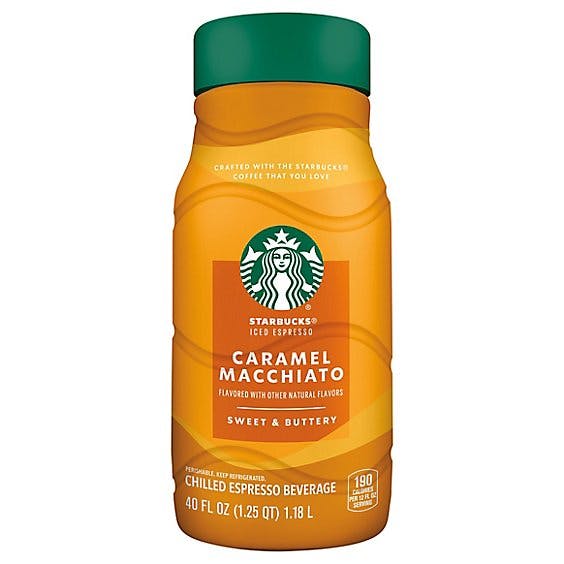 Is it Tree Nut Free? Starbucks Caramel Macchiato Iced Espresso Classics