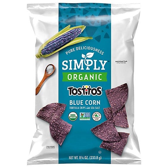 Is it Soy Free? Tostitos Tortilla Chips Simply Organic Blue Corn