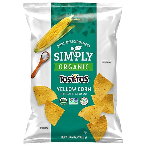 Is it Vegan? Tostitos Tortilla Chips Simply Organic Yellow Corn