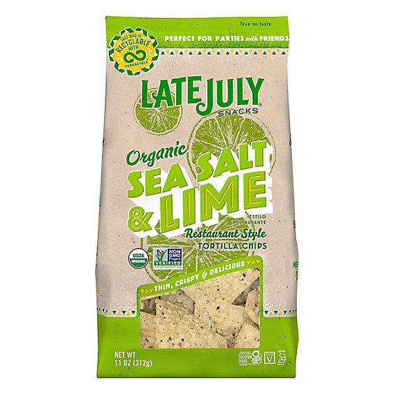 Is it Paleo? Late July Organic Snacks Organic Sea Salt & Lime Tortilla Chips