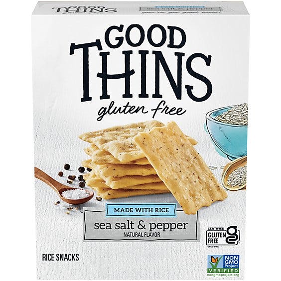 Is it Milk Free? Good Thins Gluten Free Made With Rice Sea Salt & Pepper Flavor