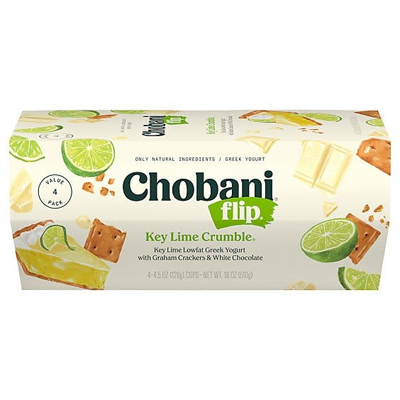 Is it Fish Free? Chobani Flip Yogurt Greek Key Lime Crumble