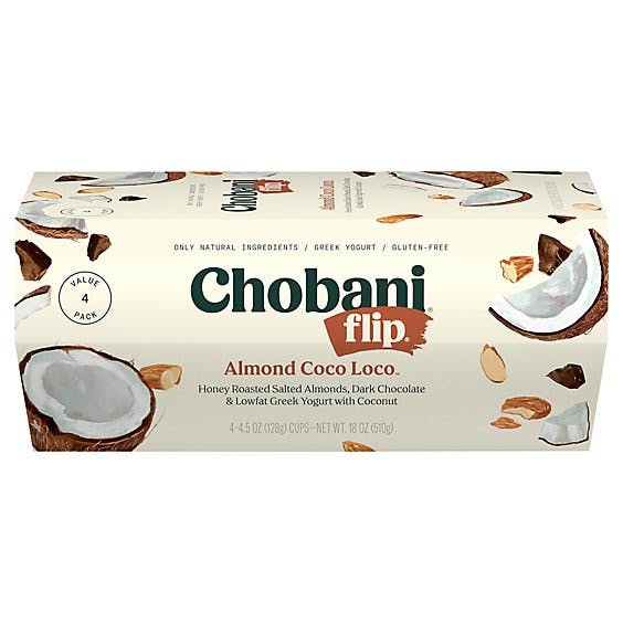 Is it Peanut Free? Chobani Flip Yogurt Greek Almond Coco Loco