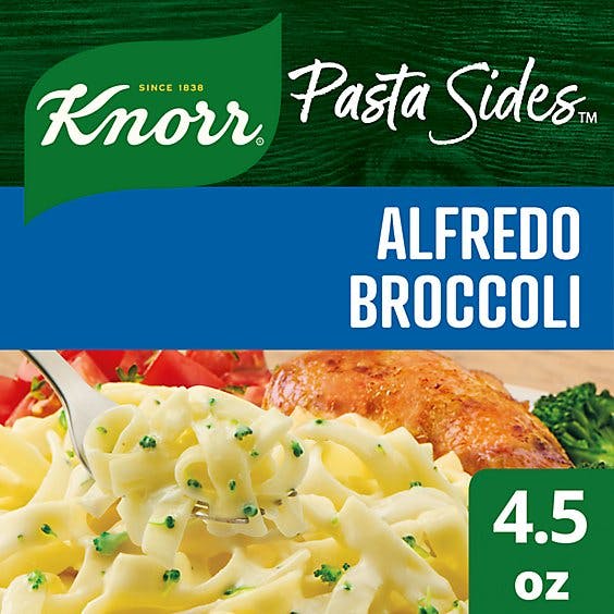 Is it Vegetarian? Knorr Alfredo Broccoli Fettuccine Pasta Sides
