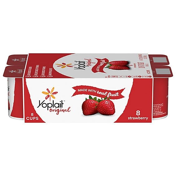 Is it Vegan? Yoplait Original Low Fat Strawberry Yogurt