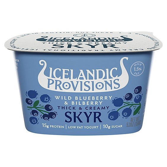 Is it Soy Free? Icelandic Provisions Blueberry & Bilberry Icelandic Skyr